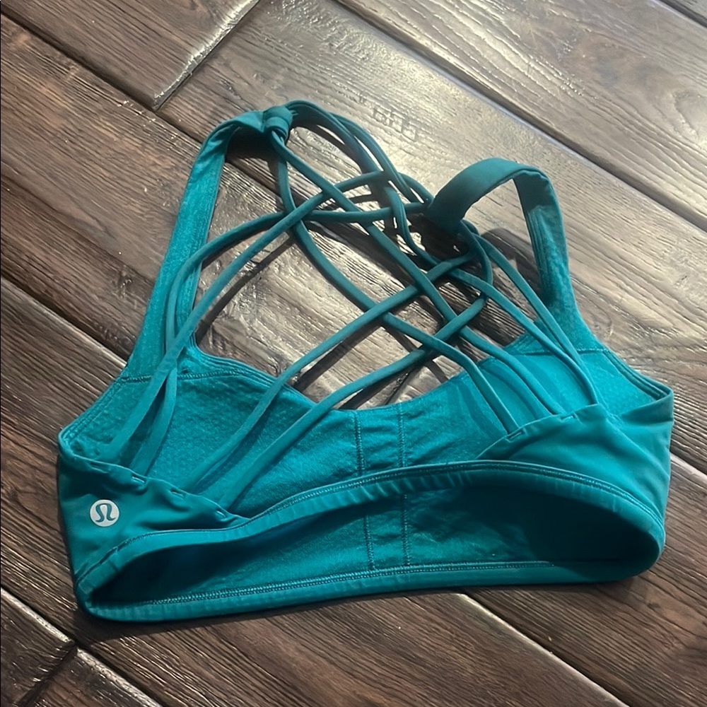 lululemon athletica Teal Sports Bra